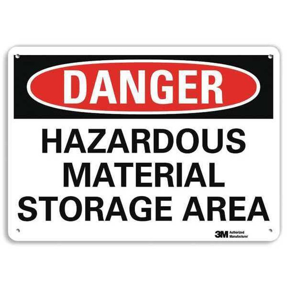 Lyle Danger Sign,7 inx10 in,Plastic U3-1572-NP_10X7