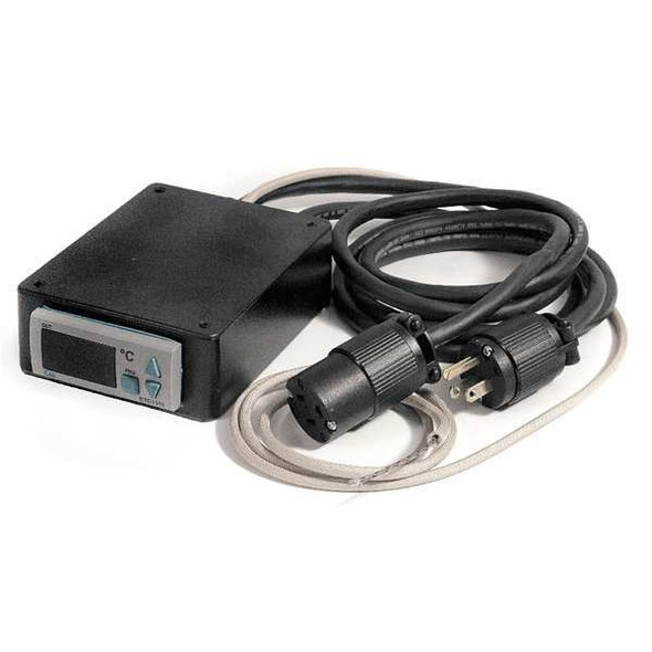 Briskheat Digital Temperature Controller, On/Off, Benchtop, 98-132VAC,  Degrees C, K-Type SDC120KC-A