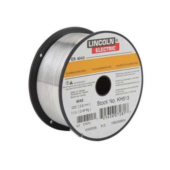 Lincoln Electric MIG Welding Wire,4043,.030,Spool KH513