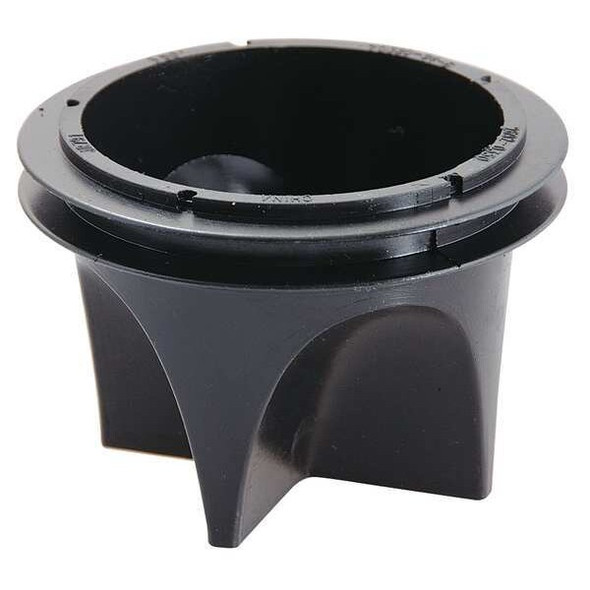 Floor Stink Stopper Quad Close Trap Seal, Elastomeric, 3-1/2", 3 1/2 in