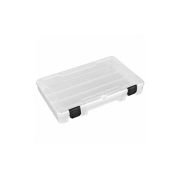 Compartment Box with 1 compartments, Plastic, 1 3/4 in H x 6-5/8 in W