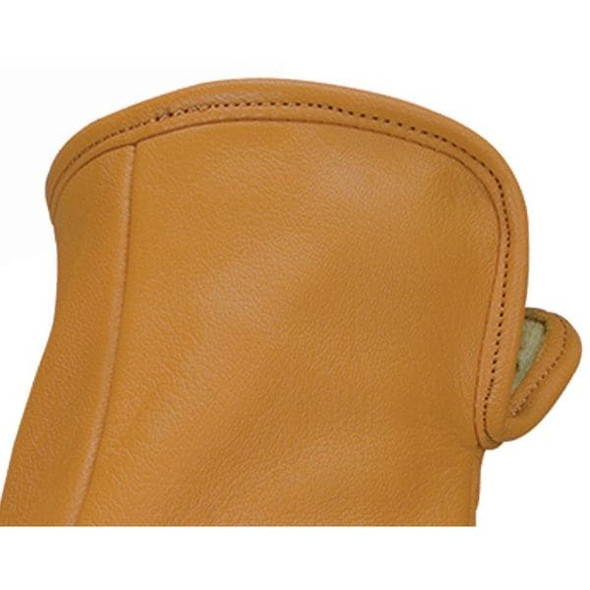 Winter Waterproof Gloves, Goatskin Leather Palm, DuPont Kevlar Lining, Tan