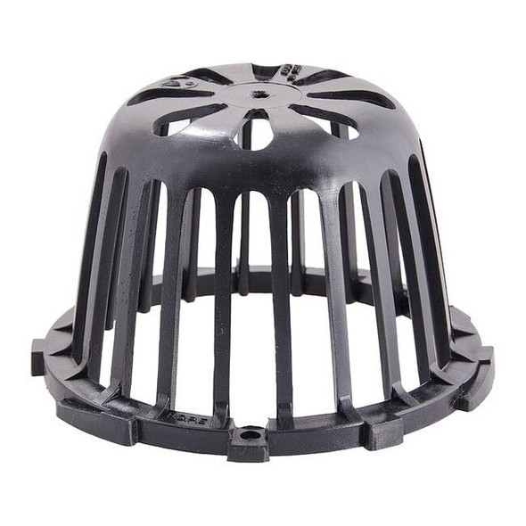 Roof Drains Dome Strainer, Polyethylene, 6 11/16 in