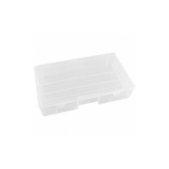 Storage Box with 1 compartments, Plastic, 3 3/16 in H x 8-7/8 in W