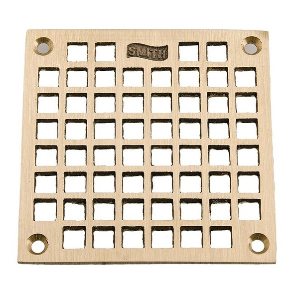 Jay R. Smith Manufacturing w/Screws Grate, Bronze, 4 5/8 in B05PBG