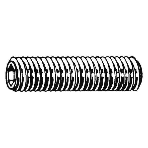 Manufacturer Varies Socket Set Screw, Flat, 6-32x1/4, PK100 U07810.013.0025