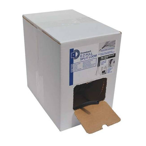 Drossbach Corrugated Tubing,Nylon,1 in.,50 ft DB100NDB-GRGR