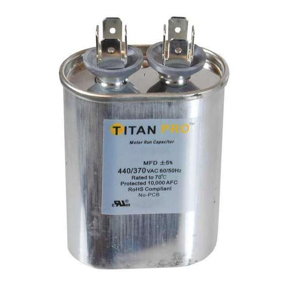 Titan Pro Motor Run Capacitor,5 MFD,2-3/4 In. H TOCF5