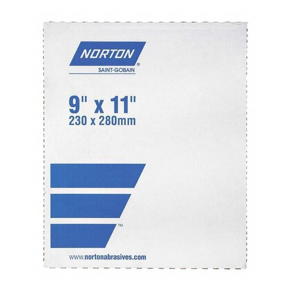 Norton Abrasives Sanding Sheet,11 in L,9 in W,J2500 G 66261139377