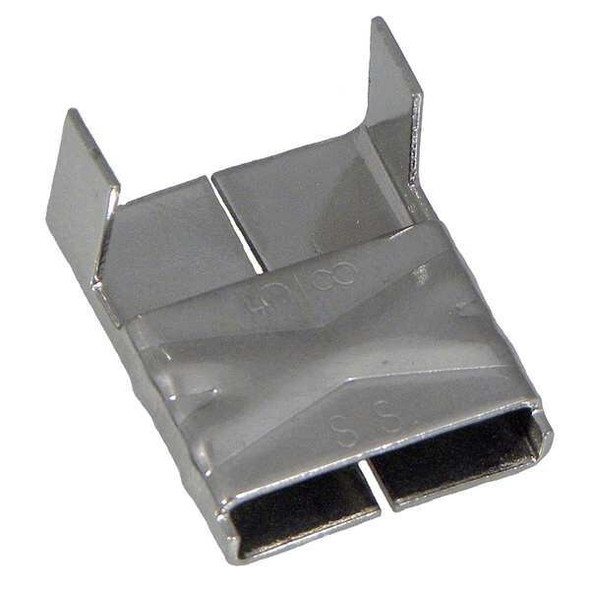 Band-It Banding Clip,5/8",PK100 GRE455 Band-It Banding Clip,5/8",PK100 GRE455