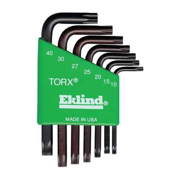 Eklind 7 Piece Torx? L-Shape Torx? Key Set, 11807 11807