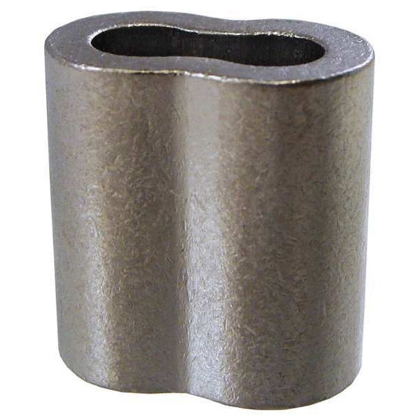 Loos Wire Rope Oval Sleeve,3/16 in,Copper SL2-5TP Loos Wire Rope Oval Sleeve,3/16 in,Copper SL2-5TP