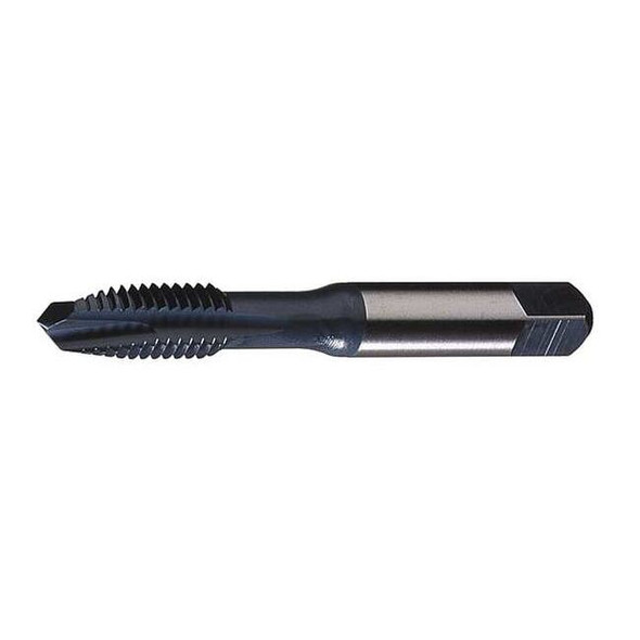 Spiral Point Tap, 3/8"-16, Plug, UNC, 3 Flutes, Steam Oxide