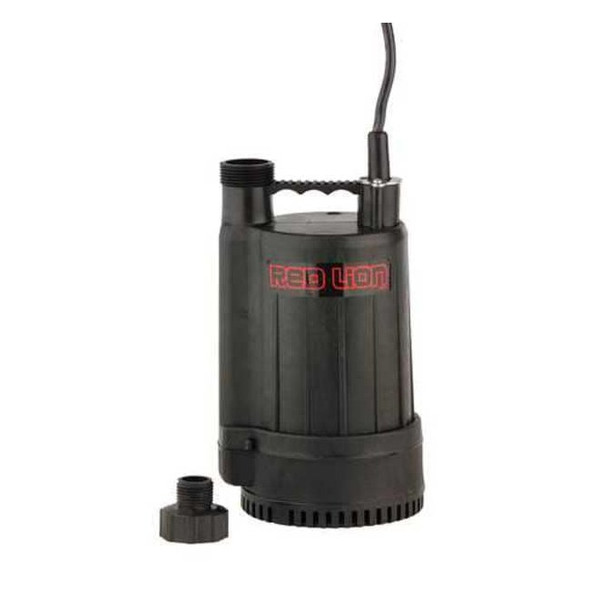 Red Lion 1/6 HP 1" M Plug-In Utility Pump 115 No Switch Included 14942731