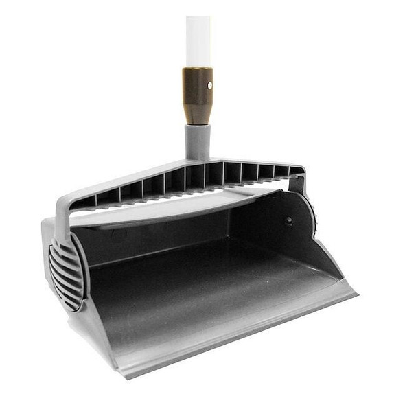 Cortech Long Handled Dust Pan,Blk,Polypropylene 4969JAIL