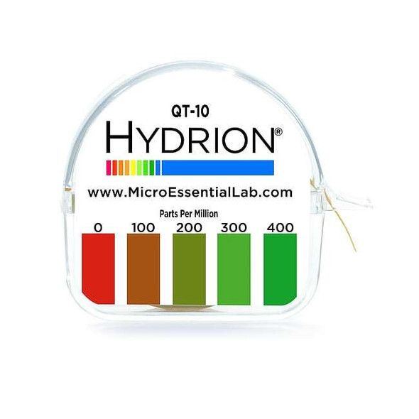 Hydrion Quat Test Kit,7 1/2 in L,1/4 in W Quatstart