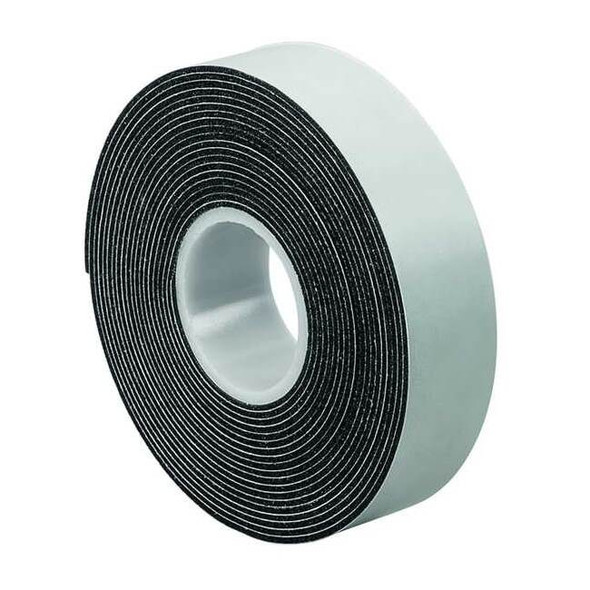3m Foam Tape, 62 mil Thick, Vinyl, Black 1/5/16