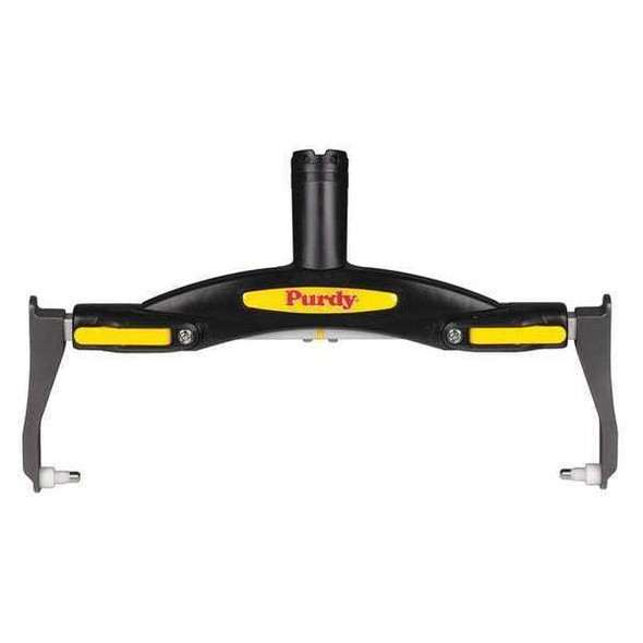 Purdy Adjustable Paint Roller Frame, Yoke, Plastic Handle, 12 to 18" Rollers 14A753018