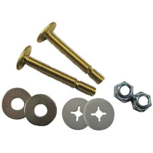 Kissler Bolt Repair Kit, 2.25 in L, Brass 68-8140 Kissler Bolt Repair Kit, 2.25 in L, Brass 68-8140