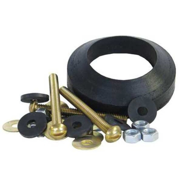 Kissler Tank to Bowl Kit, Brass; Rubber 68-7055