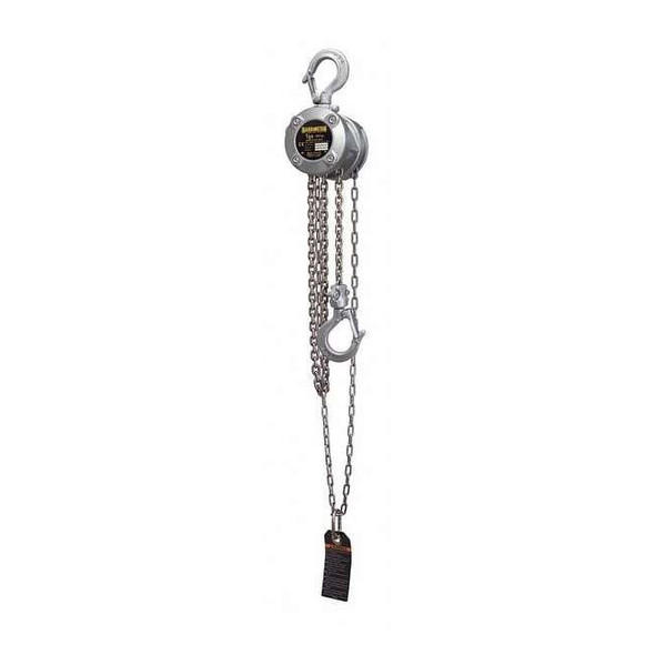 Harrington Mini Chain Hoist,1000 lb.,10 ft. Lift CX005-10