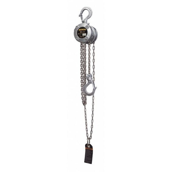 Harrington Mini Chain Hoist,1000 lb.,5 ft. Lift CX005-5