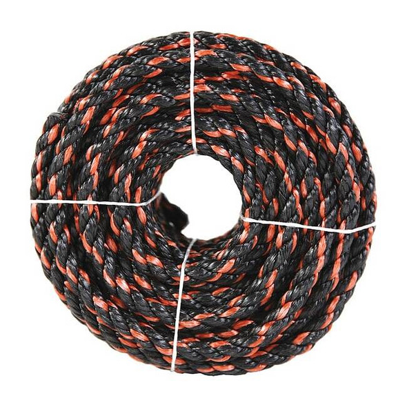 Koch Filter Rope,PPL,Twisted,1/2 In. dia.,50 ft. L 5031635