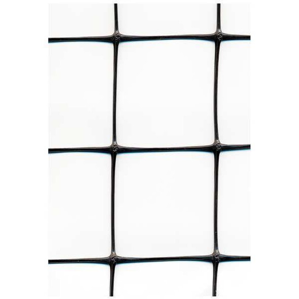 Manufacturer Varies Deer Fence, 7-1/2 FT. X 100 FT., Black, Mesh Size 1.77" X 1.97" 60100109