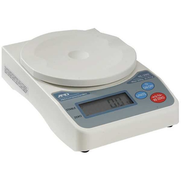 A&d Weighing Digital Compact Bench Scale 200g Capacity HL-200I
