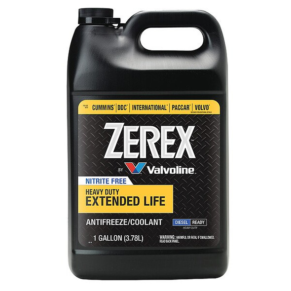Zerex Antifreeze Coolant,1 gal.,Concentrate 846439