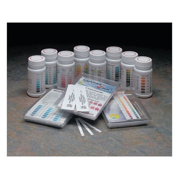 Industrial Test Systems Test Strips,Total Hardness,0-425ppm,PK50 480008