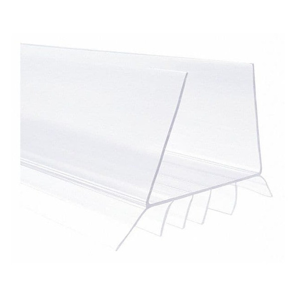 Frost King Door Bottom,Clear,1" Flange Height EZ77CL