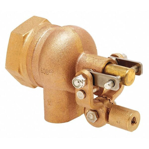 Bob Float Valve,1-1/2 in.,Pipe,Brass,FNPT R605T-1-1/2 Bob Float Valve,1-1/2 in.,Pipe,Brass,FNPT R605T-1-1/2