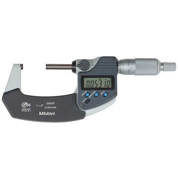 Mitutoyo Digital Micrometer,Outside,1 to 2" 293-341-32
