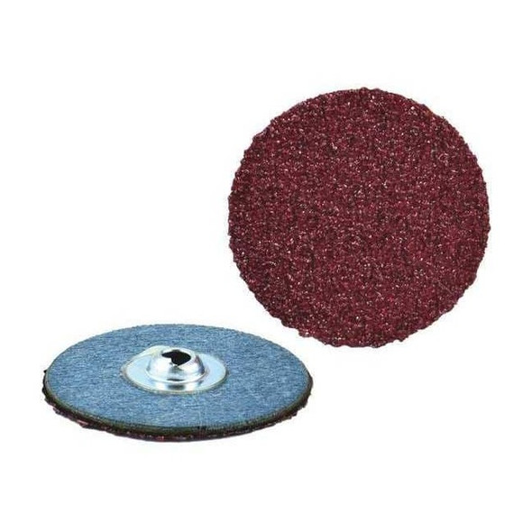 Arc Abrasives Quick-Change Sand Disc,2 in Dia,TS,PK100 31450K