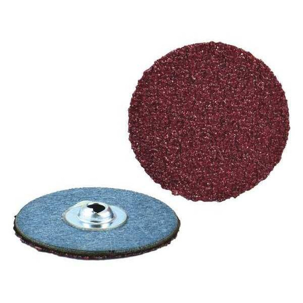 Arc Abrasives Quick Change Disc,80 Grit,Brown,PK100 31454K