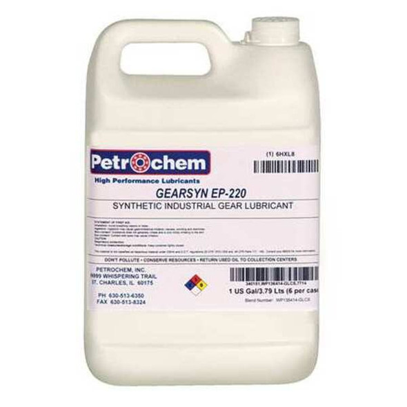 1 gal Gear Oil Pail 220 ISO Viscosity, 90 SAE, Clear
