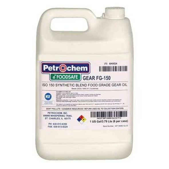 1 gal Gear Oil Jug 150 ISO Viscosity, 85W SAE, Clear