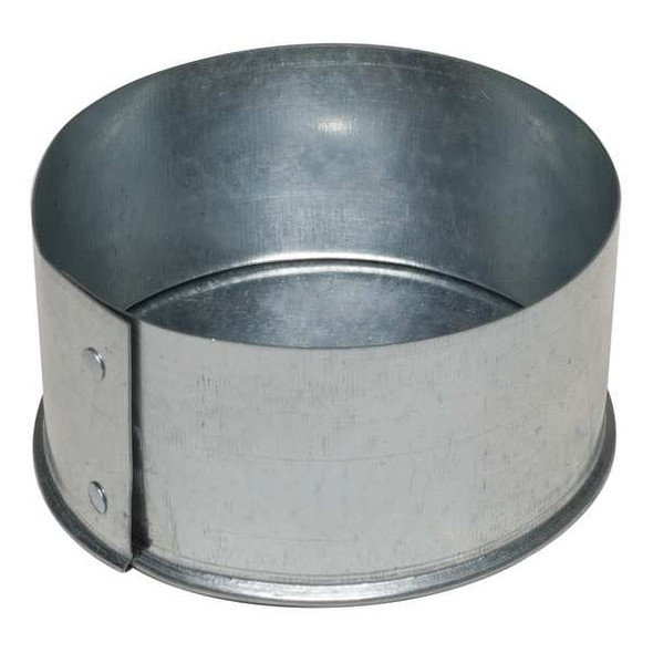 Greenseam 9" End Cap Round Duct Fitting, 24 ga. GRECP9GA24