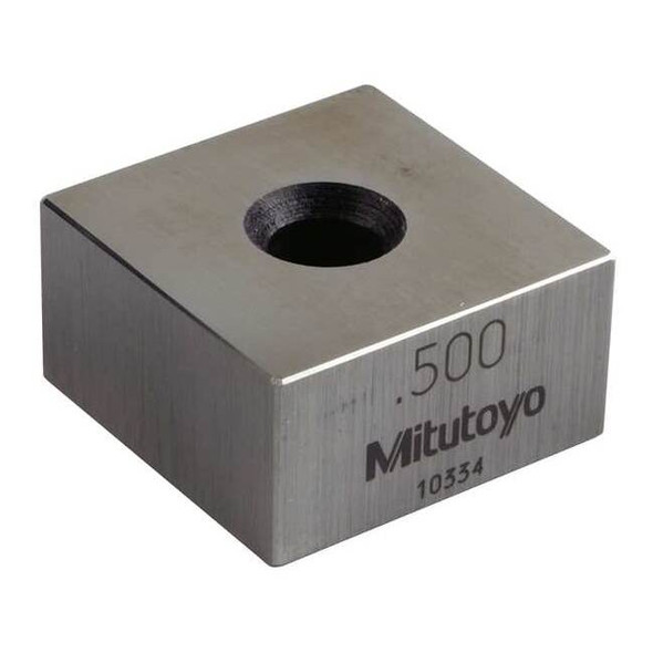 Mitutoyo Gage Block,Square,Steel,0.500 In,ASME 0 614195-531