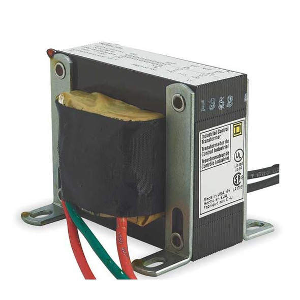 Square D Control Transformer, 50 VA, Not Rated, 120V AC, 480V AC 9070EL1D9