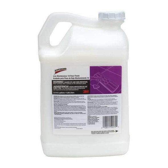 Scotchgard Floor Finish,2.5 gal.,Low,PK2 59279