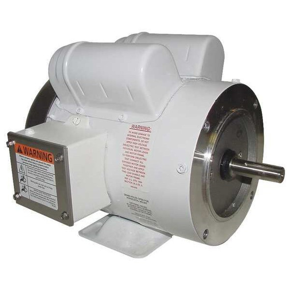 Leeson Washdown Mtr,Cap Strt,TEFC,1/2hp,1725rpm 056C17W15326