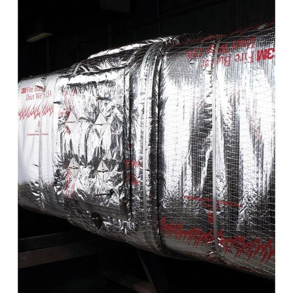 3m Fire Barrier Duct Wrap,25 ft. L,48 In. W 615+48