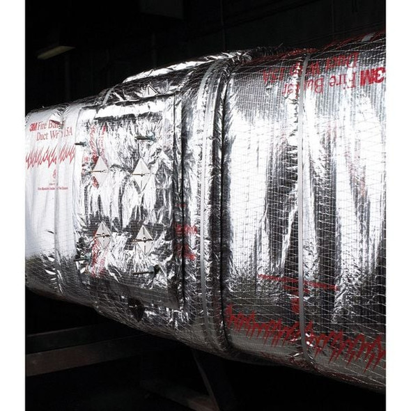 3m Fire Barrier Duct Wrap,25 ft. L,48 In. W 615+48