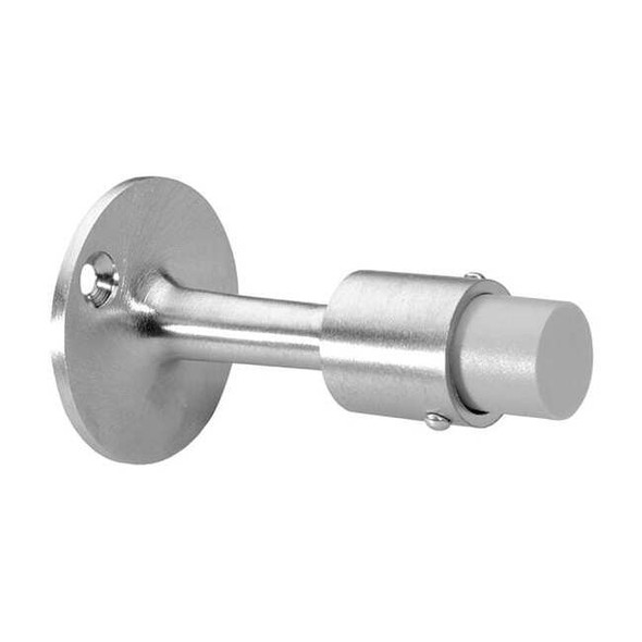 Rockwood Rigid Door Stop,Wall Mount,Satin Chrome 475.26D