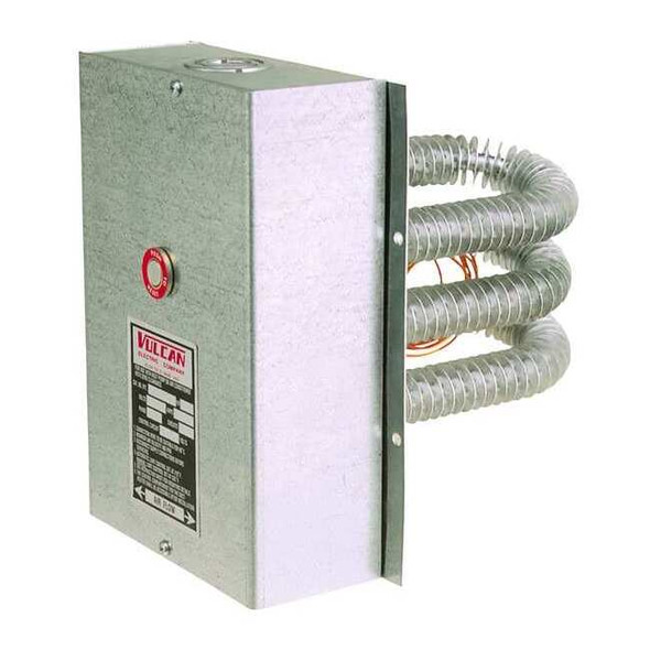Vulcan Finned Tubular Air Duct Heater,240V VFT38-3B