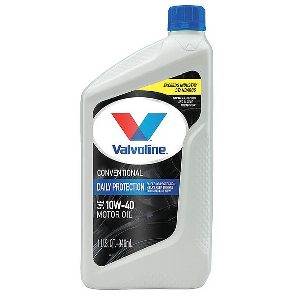 Valvoline Valvoline Motor Oil, 10W-40, Conventional, 1 Qt 797671