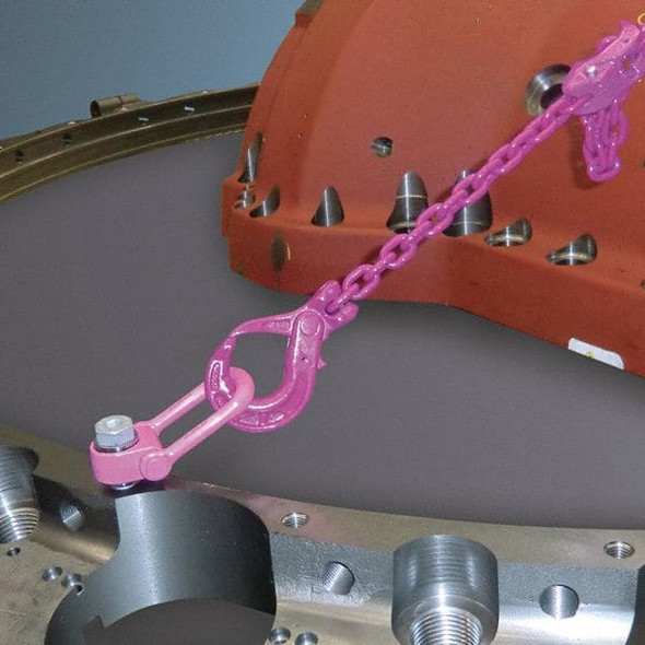 Rud Chain Hoist Ring,180 Pivot,3300 lb.Load Cap. 8502350