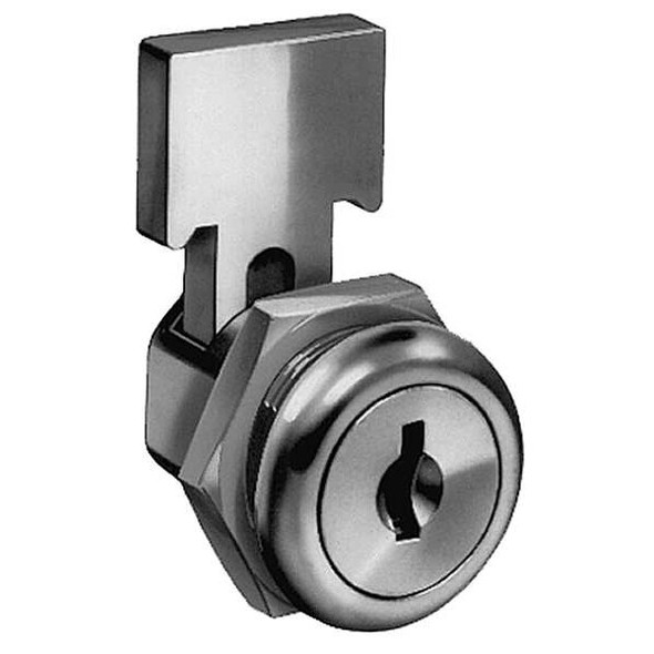Compx National Cabinet and Drawer Dead Bolt Locks,Silvr C8701-MKKD-14A